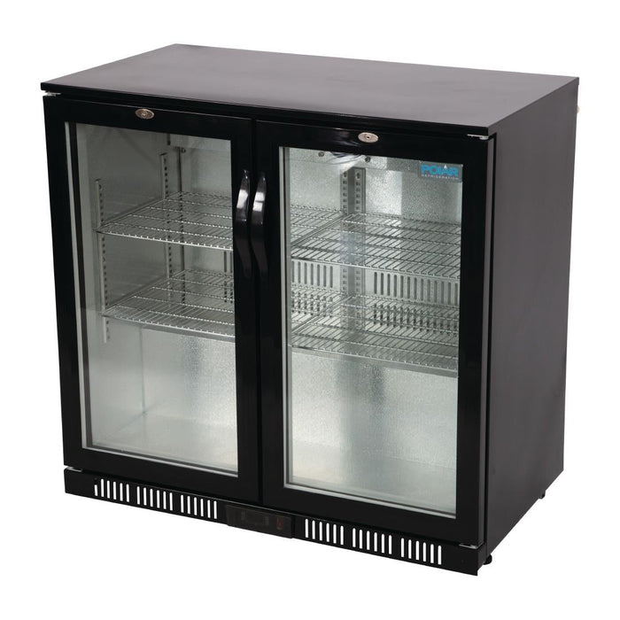 Polar G-Series Back Bar Cooler with Hinged Doors 198Ltr Polar