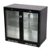 Polar G-Series Back Bar Cooler with Hinged Doors 198Ltr Polar
