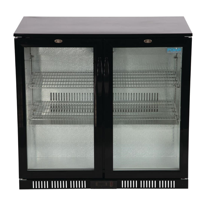 Polar G-Series Back Bar Cooler with Hinged Doors 198Ltr Polar
