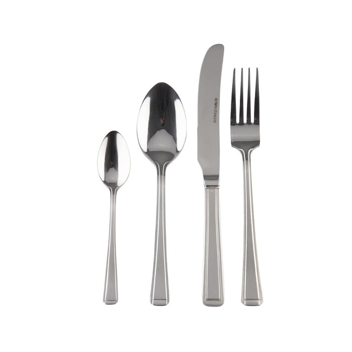 Harley 12x Place Settings (48 Pieces) Knives, Forks & Spoons. Material: 18/0 Stainless Steel