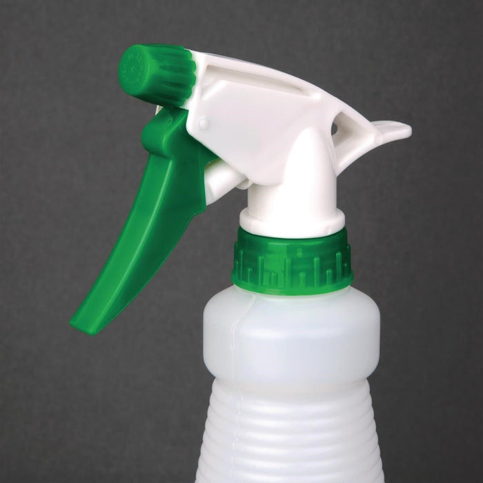Jantex Colour-Coded Trigger Spray Bottle Green 750ml Jantex