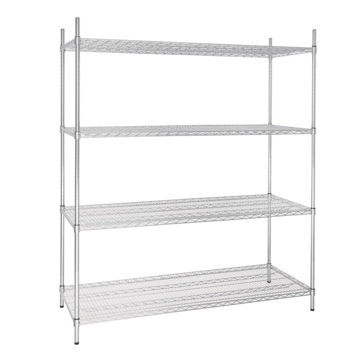 Size: 1853(H) x 1525(W) x 610(D)mm. Material: Galvanised Zinc. Flat packed