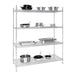 Vogue 4 Tier Wire Shelving Kit 1525x610mm Vogue