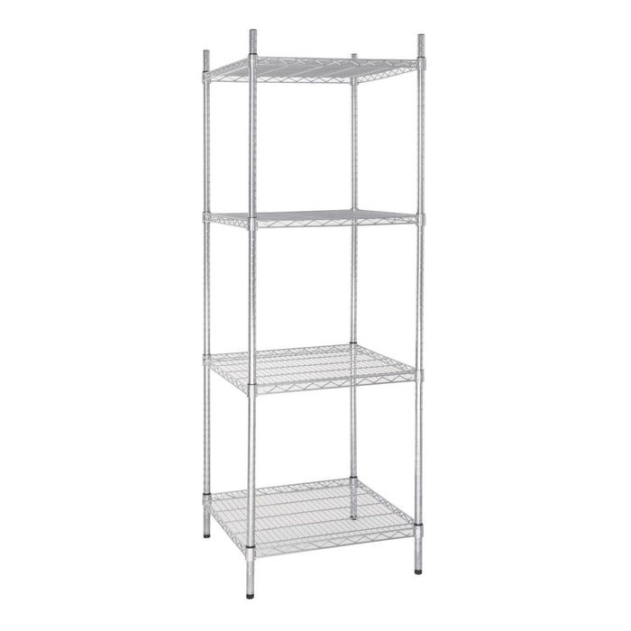 Size: 1830(H) x 610(W) x 610(D)mm. Material: Galvanised Zinc. Flat packed