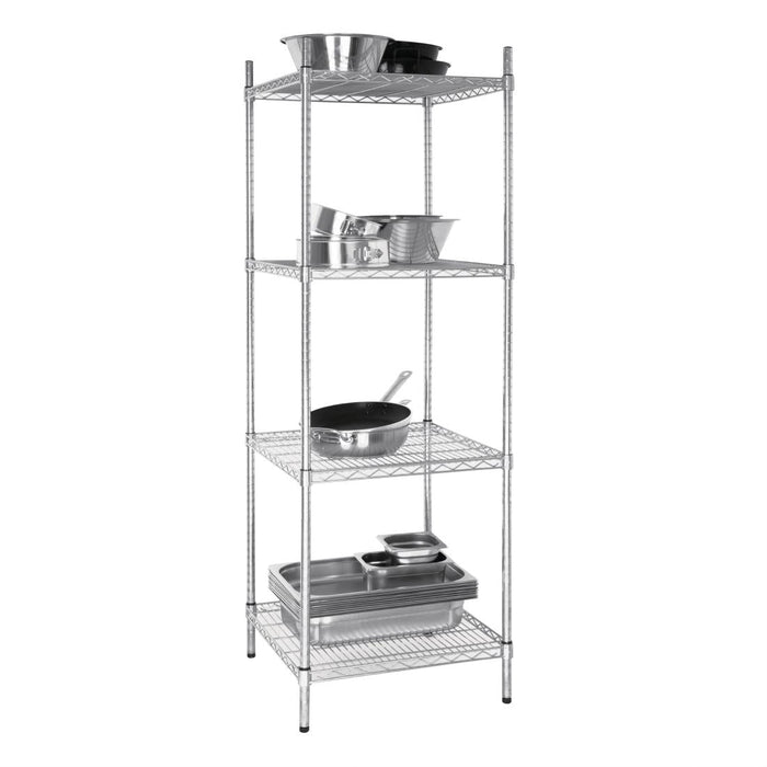 Vogue 4 Tier Wire Tower Unit 610x610mm Vogue