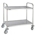 Material: Stainless steel. Size: 810(H) x 855(W) x 455(D)mm. Capacity: 128kg