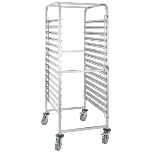 Material: Stainless steel. Size: 1720(H) x 750(W) x 585(D)mm. Capacity: 15 Trays