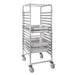 Vogue Gastronorm Racking Trolley 15 Level Vogue
