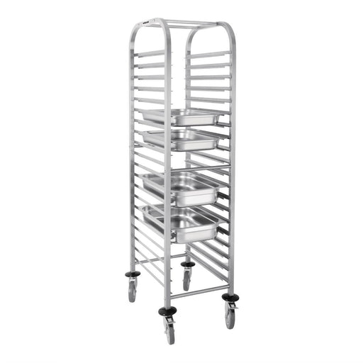 Vogue Gastronorm Racking Trolley 20 Level Vogue