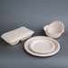 Fiesta Compostable Bagasse Round Bowls Natural Colour 11oz (50 Pack) Fiesta Compostable