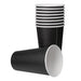 Fiesta Recyclable Coffee Cups Single Wall Black 455ml / 16oz (50 Pack) Fiesta Recyclable