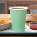 Fiesta Recyclable Single Wall Takeaway Coffee Cups Turquoise 340ml (1000 Pack) Fiesta Recyclable