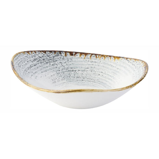 Churchill Homespun Accents Grey Triangle Bowl 235mm (12 Pack) Churchill