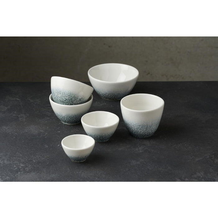 Churchill Studio Prints Raku Topaz Blue Snack Bowl 400ml (12 Pack) Churchill