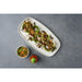 Churchill Chefs' Plates White Walled Oblong Plate 350mm (6 Pack) Churchill