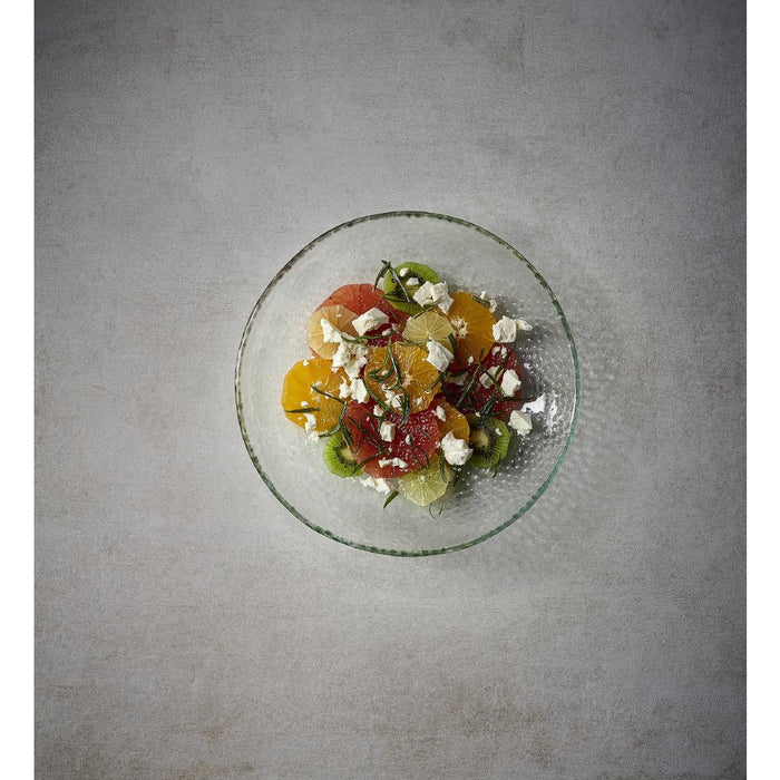Churchill Isla Glass Clear Organic Glass Plate 225mm (6 Pack) Churchill