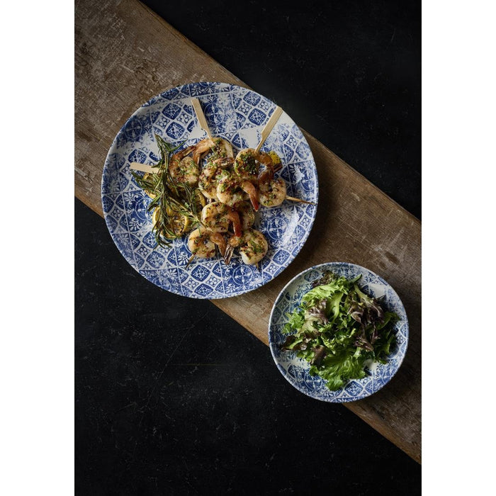 Dudson Makers Collection Porto Blue Coupe Plate 200mm (12 Pack) Dudson