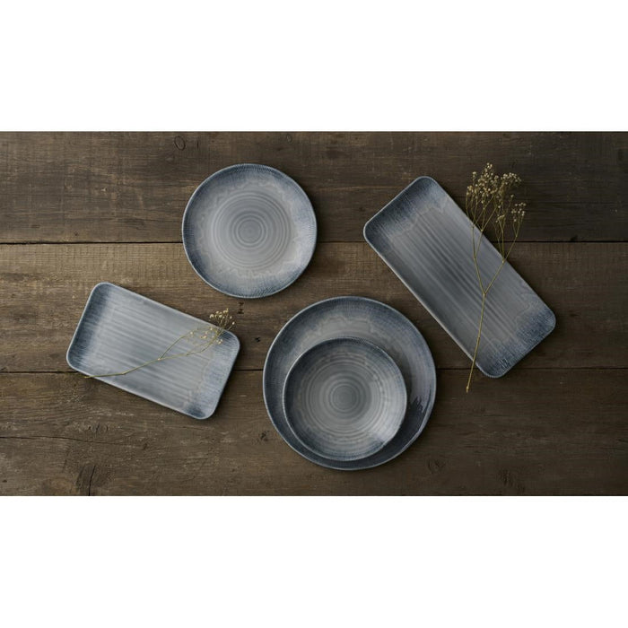 Dudson Harvest Flux Grey Organic Coupe Plate 295mm (12 Pack) Dudson