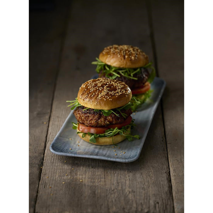 Dudson Harvest Flux Grey Organic Rectangular Platter 179mm (12 Pack) Dudson