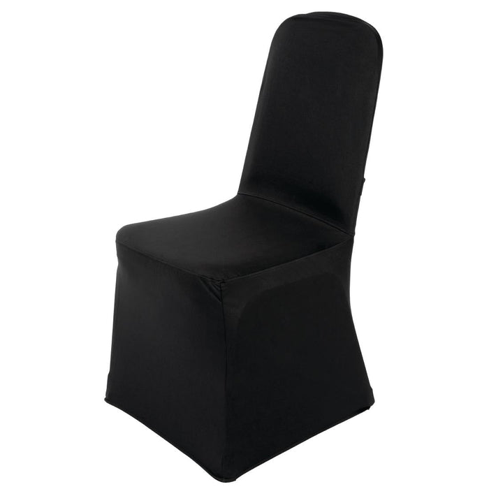 Bolero Banquet Chair Cover Black Bolero