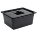 Vogue Polycarbonate 1/2 Gastronorm Container 150mm Black Vogue