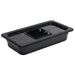 Vogue Polycarbonate 1/3 Gastronorm Container 65mm Black Vogue