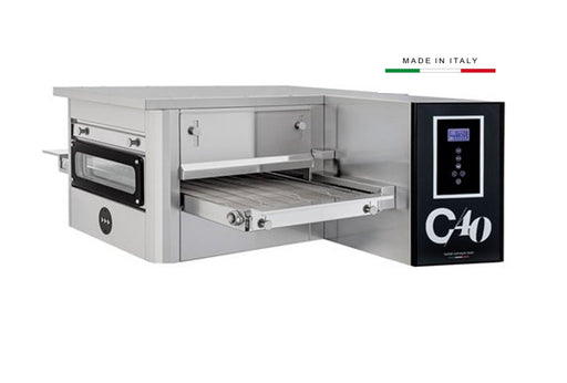 Prismafood Italian 16″ Electric Conveyor Pizza Oven With Stand C40 Canmac Catering Equipment