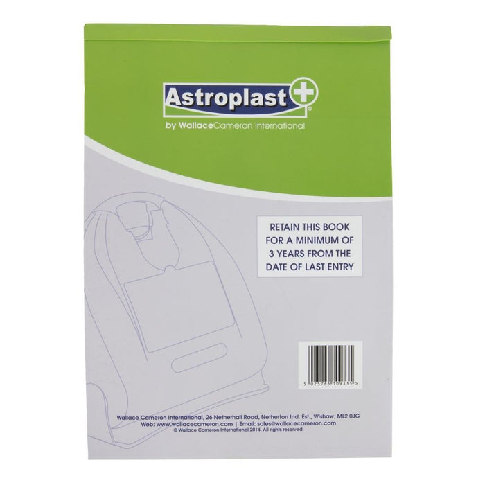 HMSO Accident Report Book A4 Reliance Medical