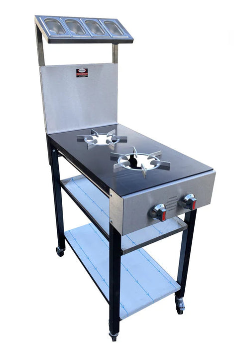 2 Burner Commercial Gas Cooker Canmac