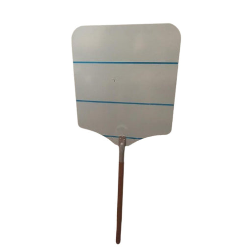 Aluminium Pizza Shovel Paddle Peel Wooden Long Handle Square Canmac