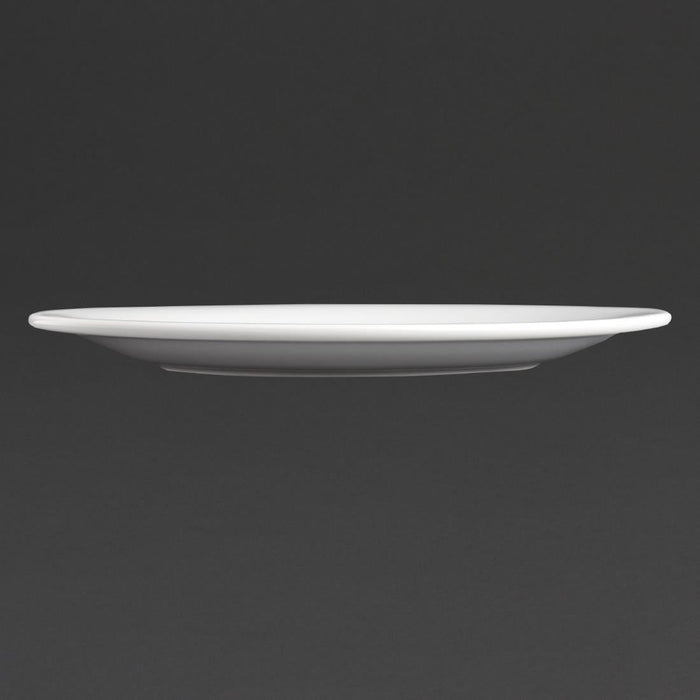 Churchill Art de Cuisine Menu Mid Rimmed Plates 202mm (6 Pack) Churchill