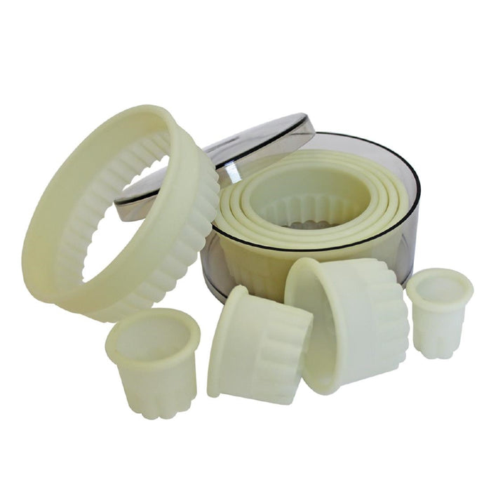 Schneider Serrated Round Pastry Cutters (9 Pack) Schneider