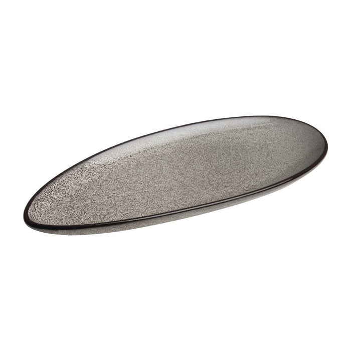 Olympia Mineral Leaf Plates 305mm (6 Pack) Olympia