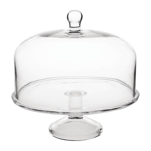 Olympia Glass Cake Stand Dome Olympia