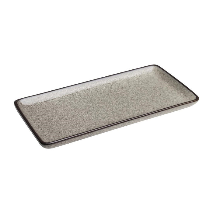 Olympia Mineral Rectangular Plates 335mm (4 Pack) Olympia