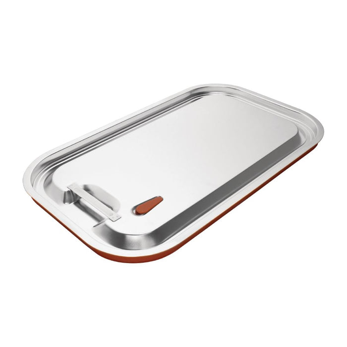 GN 1/1. Full Size. Compatible with all Vogue 1/1 sized gastronorm standard Trays