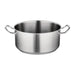 Size:28cm. Capacity: 7.5Ltr. Material: Stainless steel. Induction compatible. Compatible with lid: M951.