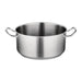 Size:36cm. Capacity: 13Ltr. Material: Stainless steel. Induction compatible. Compatible with lid: T147.