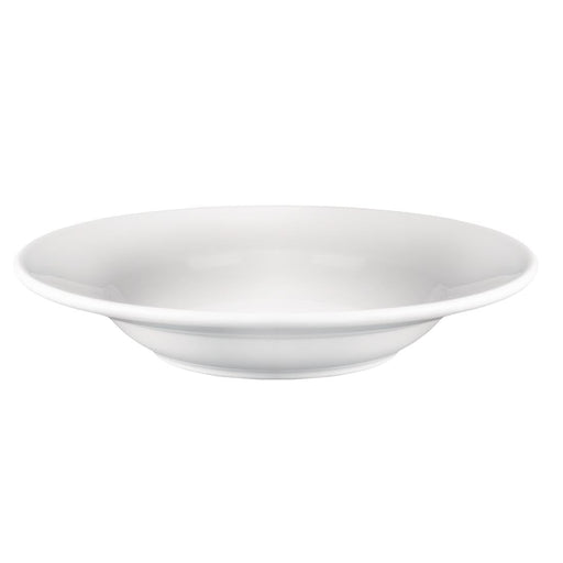 Olympia Athena Rimmed Soup and Pasta Bowls 228mm/9" (6 Pack) Olympia