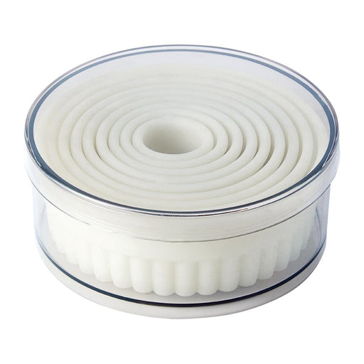 Sizes: 20-100mm. Material: Nylon. Set of 9