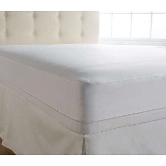 Protect-A-Bed Allerzip Smooth Mattress Protector Encasement Double Protect A Bed
