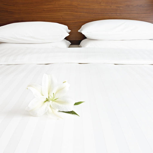 Mitre Comfort Satin Extra Long Pillowcase White (2 Pack) Mitre Comfort