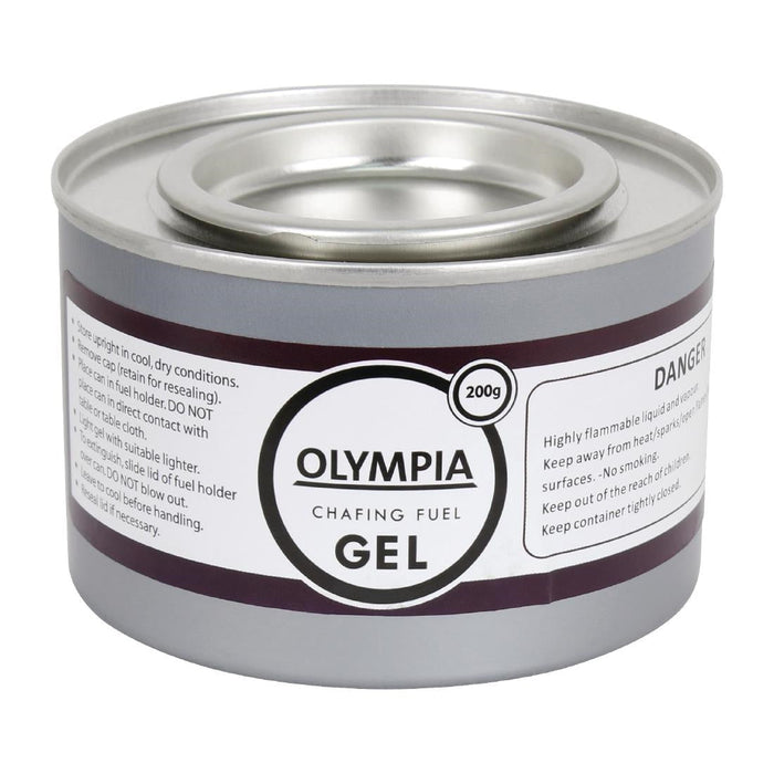 Special Offer Milan Chafer Set And 24 Olympia Chafing Gel Fuel Tins Olympia