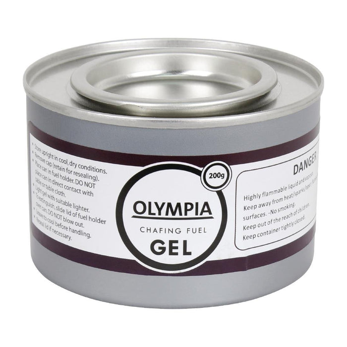 Special Offer 2x Milan Chafer and 72 Olympia Gel Fuel Tins Olympia