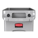 Rubbermaid Slim Jim Bin with Venting Channels Grey 87Ltr Slim Jim