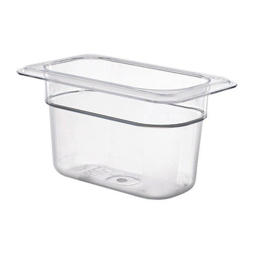 Capacity: 0.57Ltr. GN 1/9. Ninth Size. Depth: 100mm