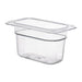 Capacity: 0.57Ltr. GN 1/9. Ninth Size. Depth: 100mm
