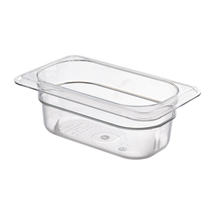 Capacity: 0.57Ltr. GN 1/9. Ninth Size. Depth: 65mm