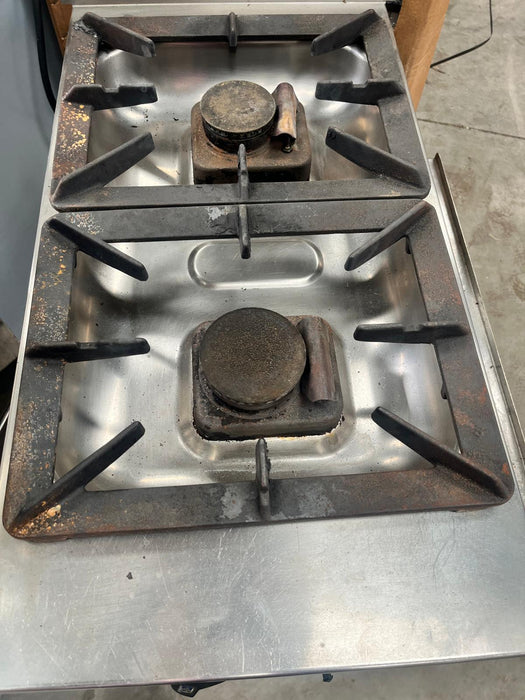 Commercial Counter Top 2 Burner Natural Gas Cooker-Refurbished Canmac Refurbished