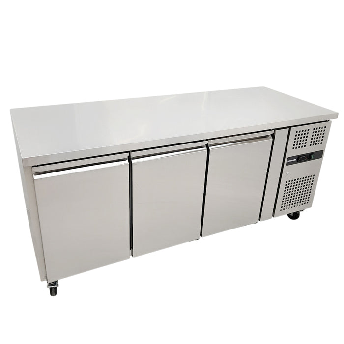 Diaminox 3 Door Bench Fridge SC180R 50030